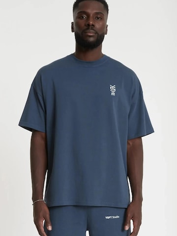 YSPT Studio Shirt 'ASCEND' in Blue: front