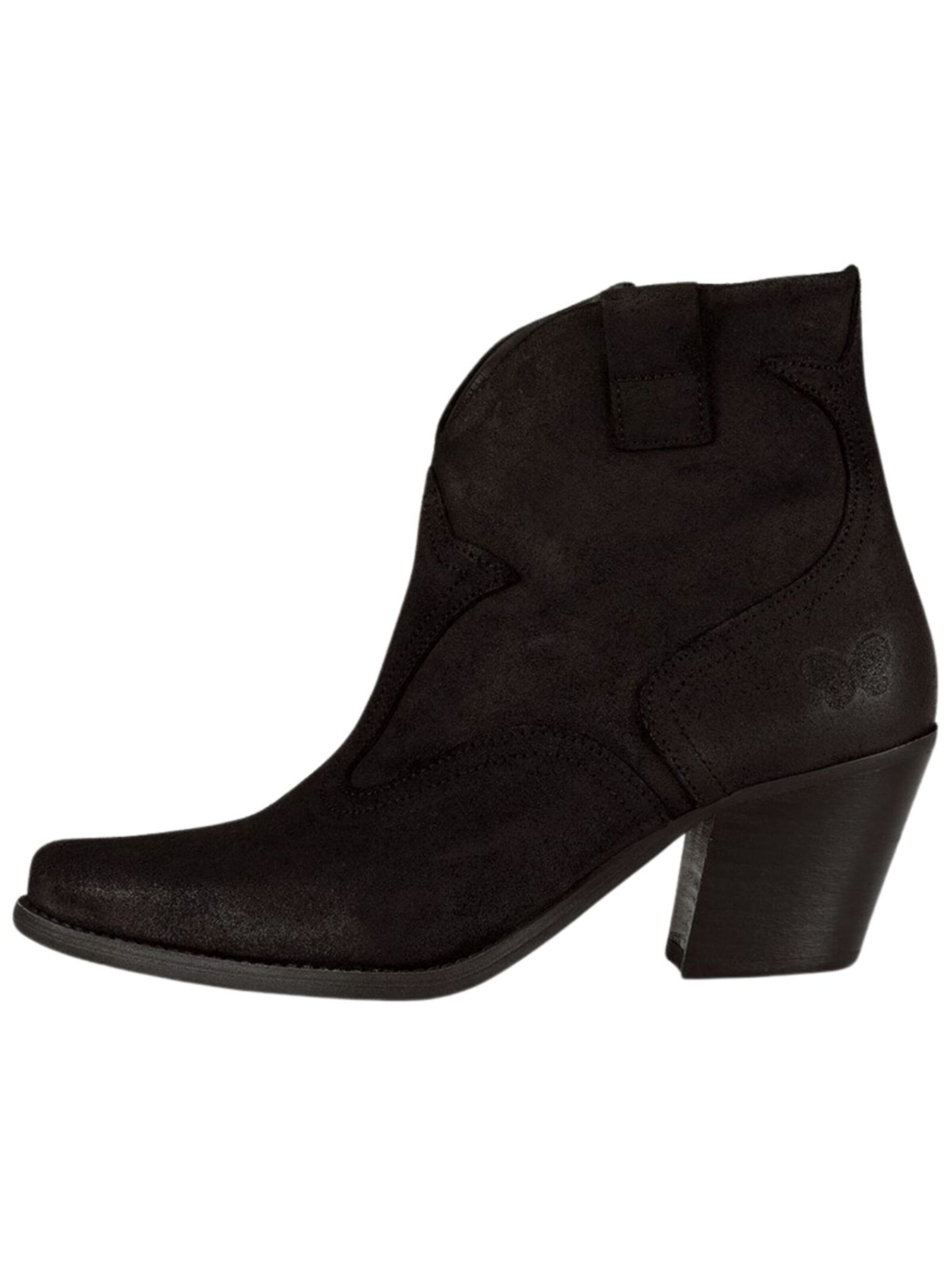 Felmini Wide Fit Booties 'Laredo W034' in Black