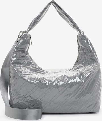 Emily & Noah Shoulder Bag 'E&N Belinda' in Silver: front