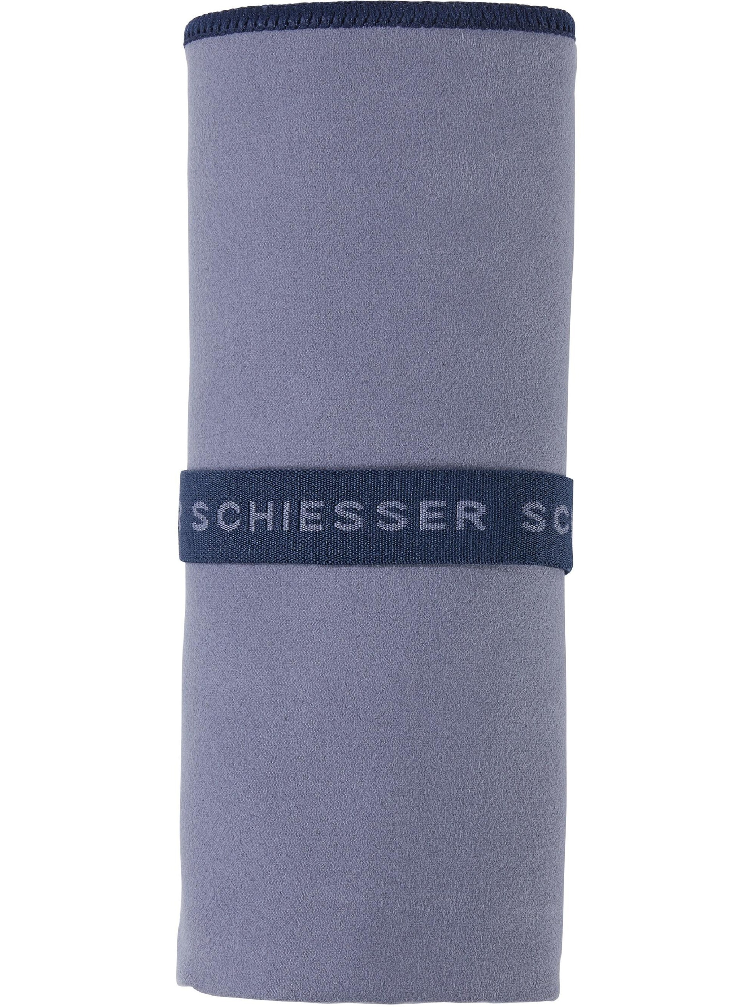 SCHIESSER Towel 'Sporthandtuch Mario' in Purple: front