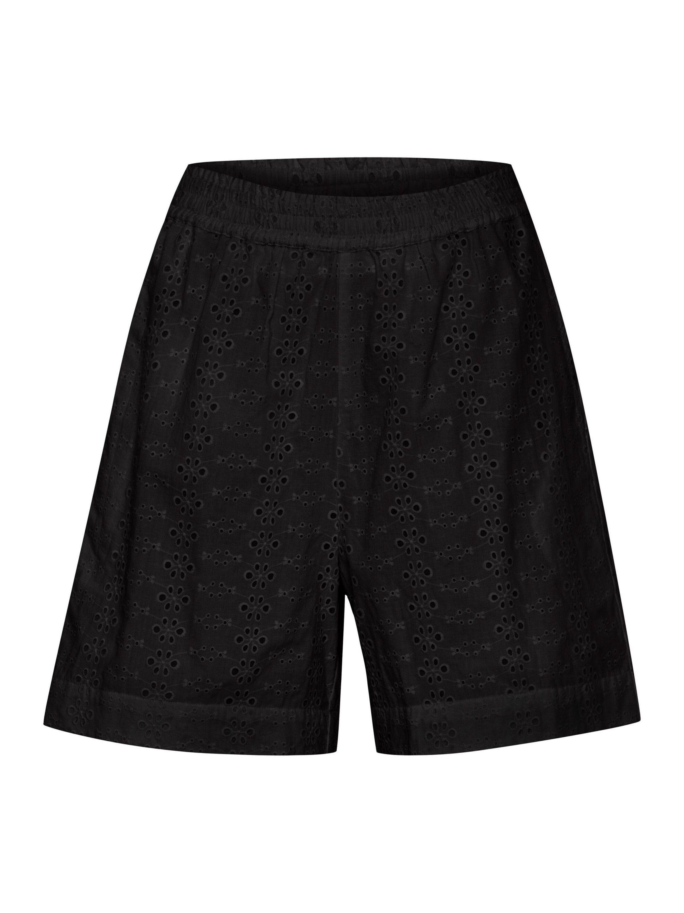 Pantalon b.young en noir : devant