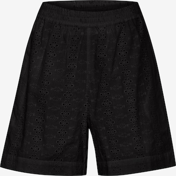 b.young Loosefit Broek in Zwart: voorkant