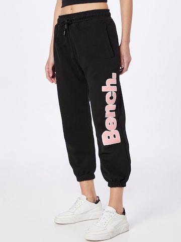 BENCH Tapered Pants 'Mandi' in Black: front