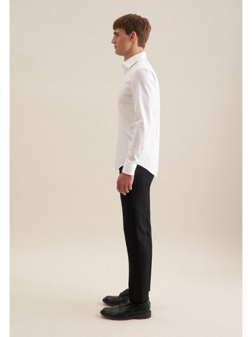 SEIDENSTICKER Slim fit Koszula biznesowa w kolorze biały