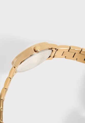 GUESS Analog klocka 'Celestial' i guld