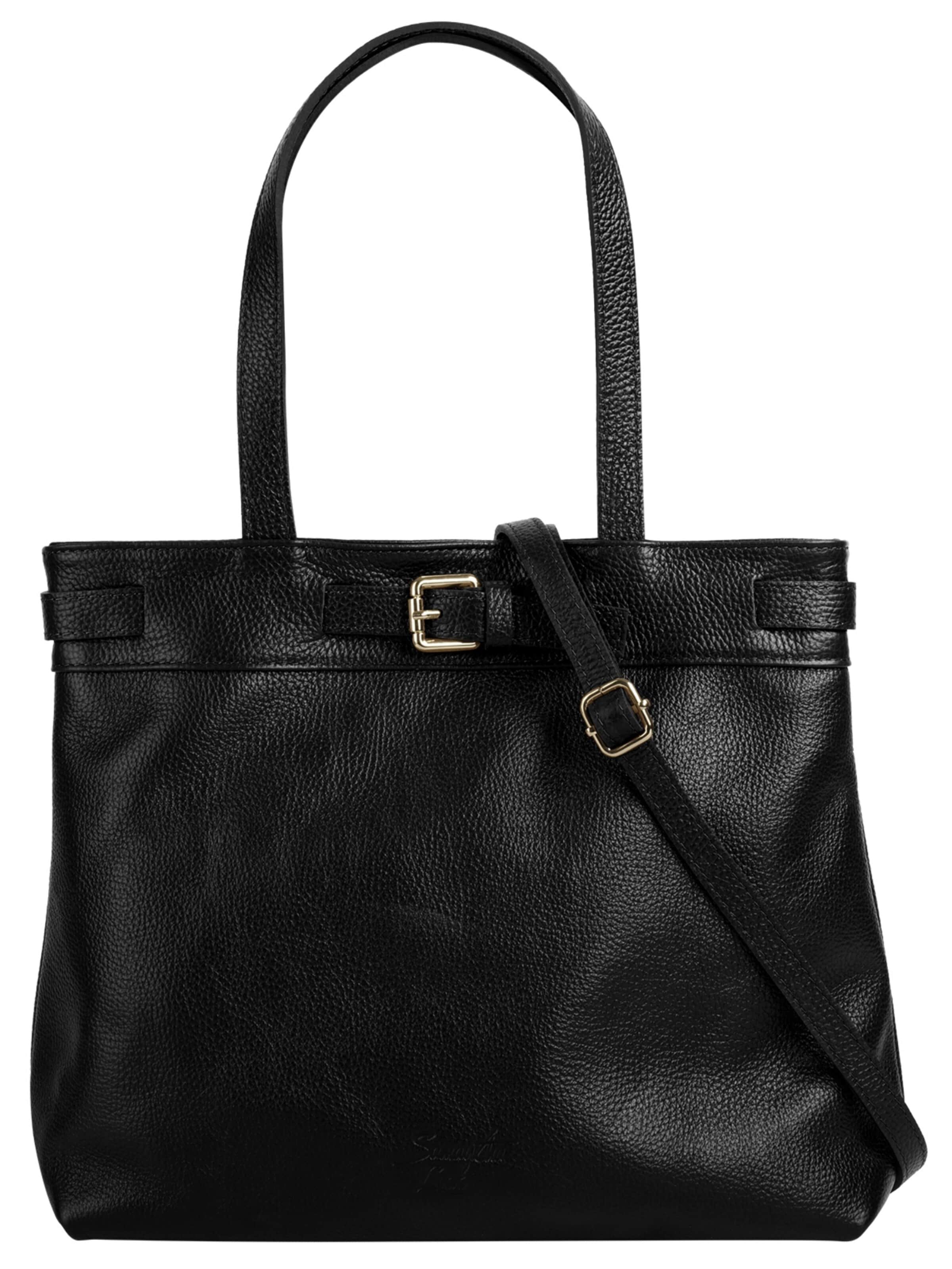 Cabas Samantha Look en noir : devant