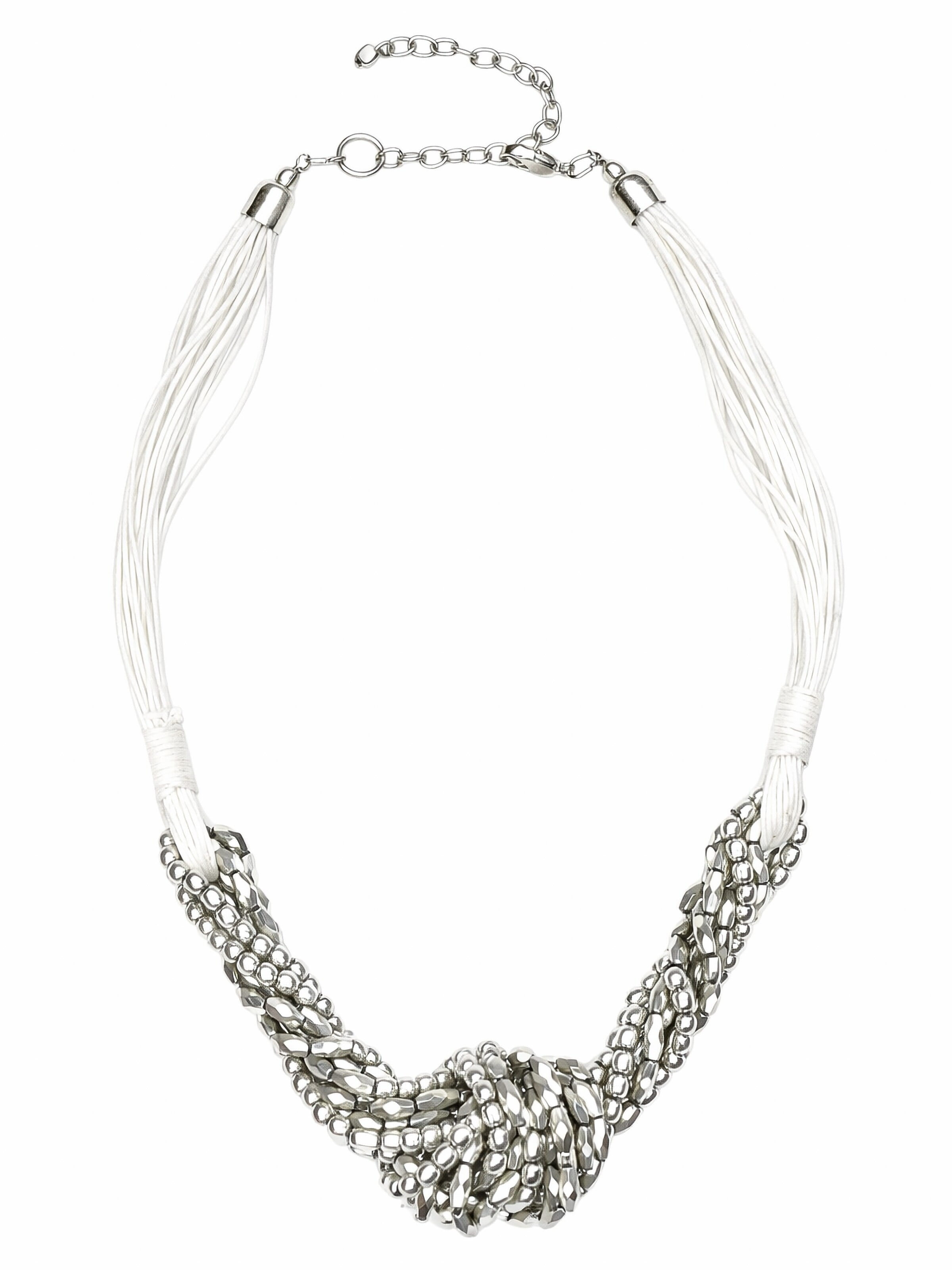 COLLEZIONE ALESSANDRO Necklace 'Hera' in White: front