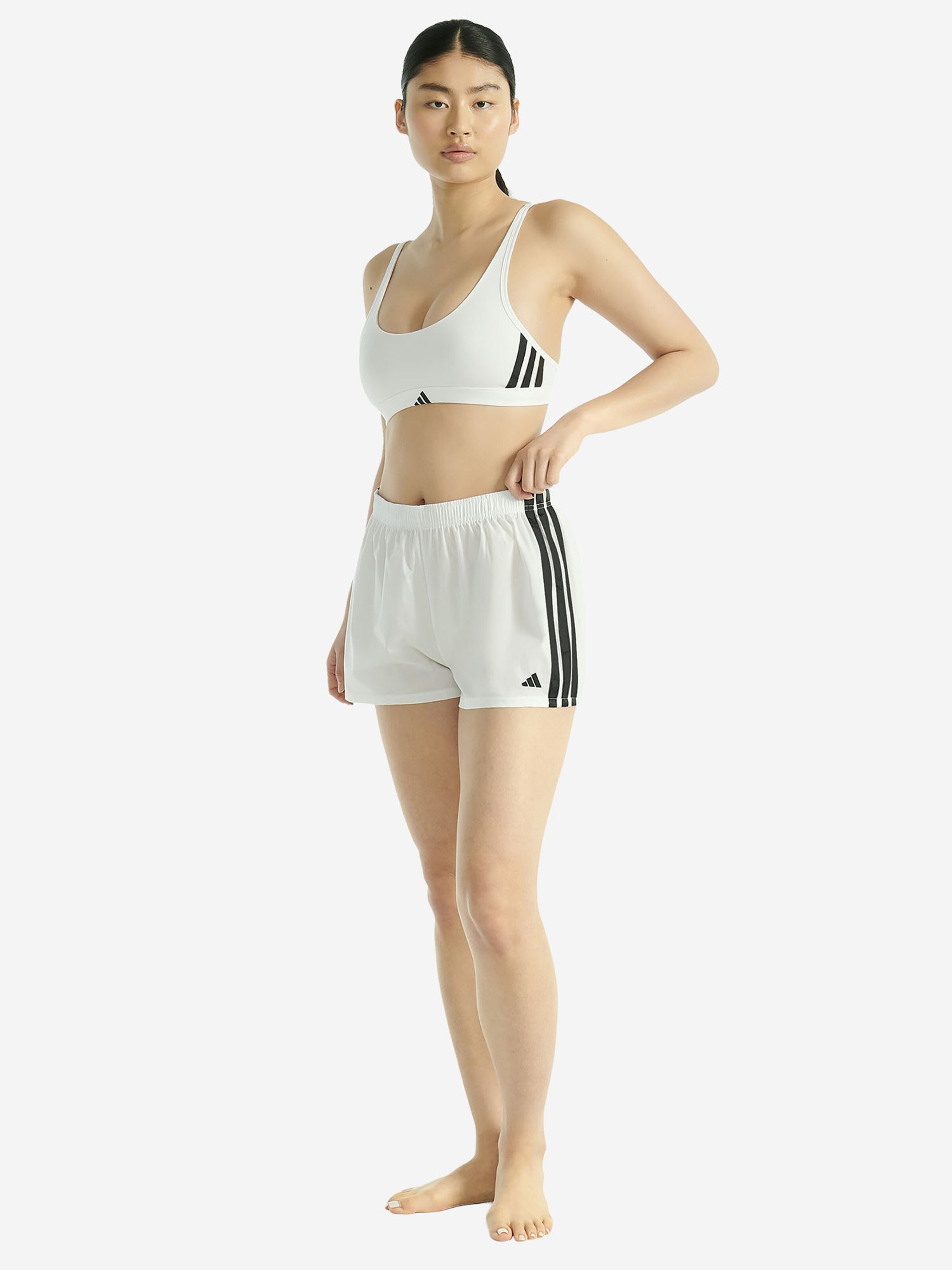 ADIDAS SPORTSWEAR Bralette Bra ' Scoop Bralette - Sport Active Essentials ' in White