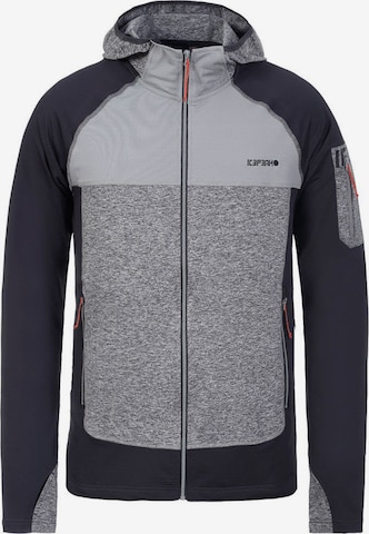 ICEPEAK Fleece Jacket 'Berkshire' in Grey: front