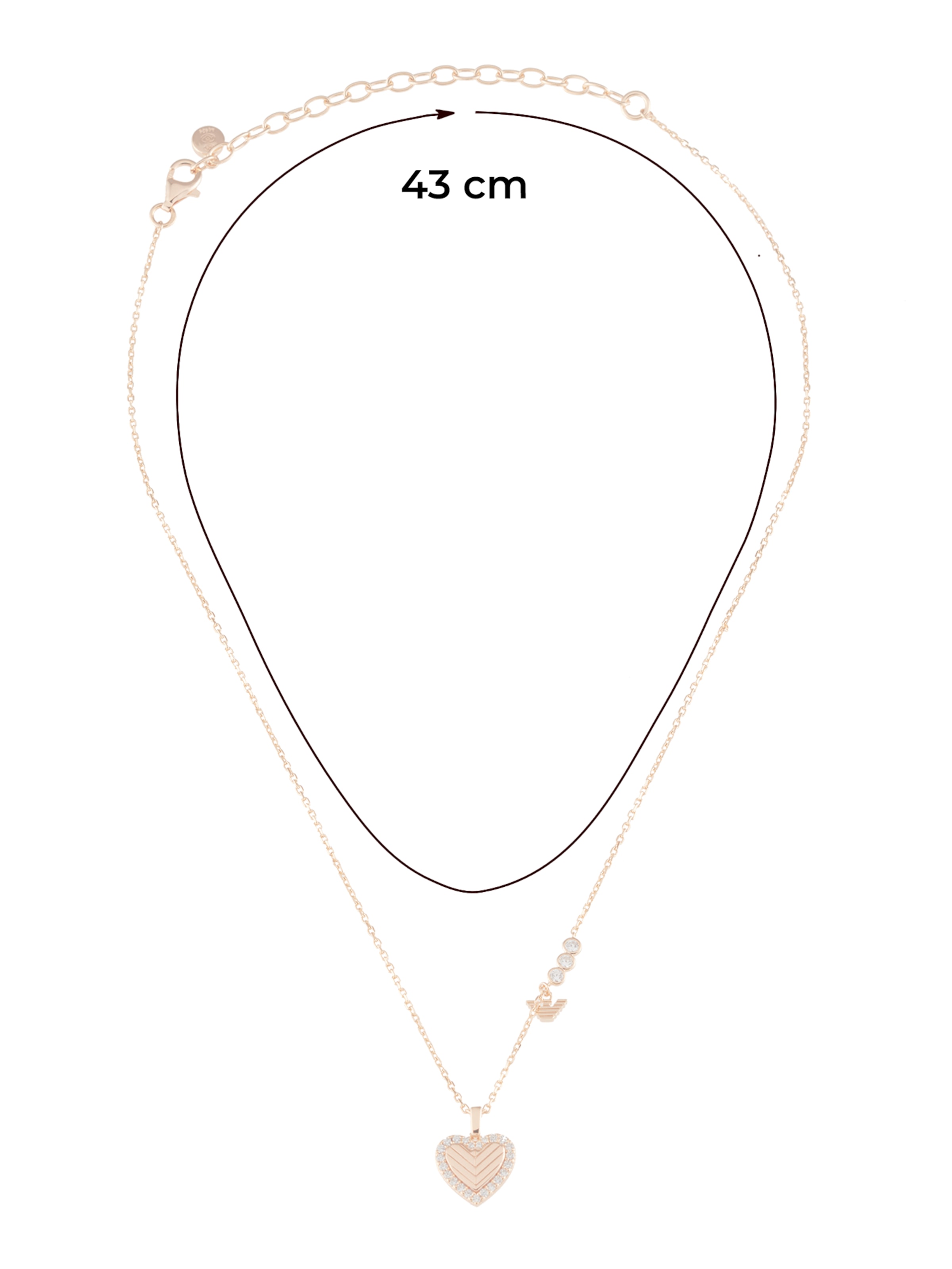 Chaîne Emporio Armani en or