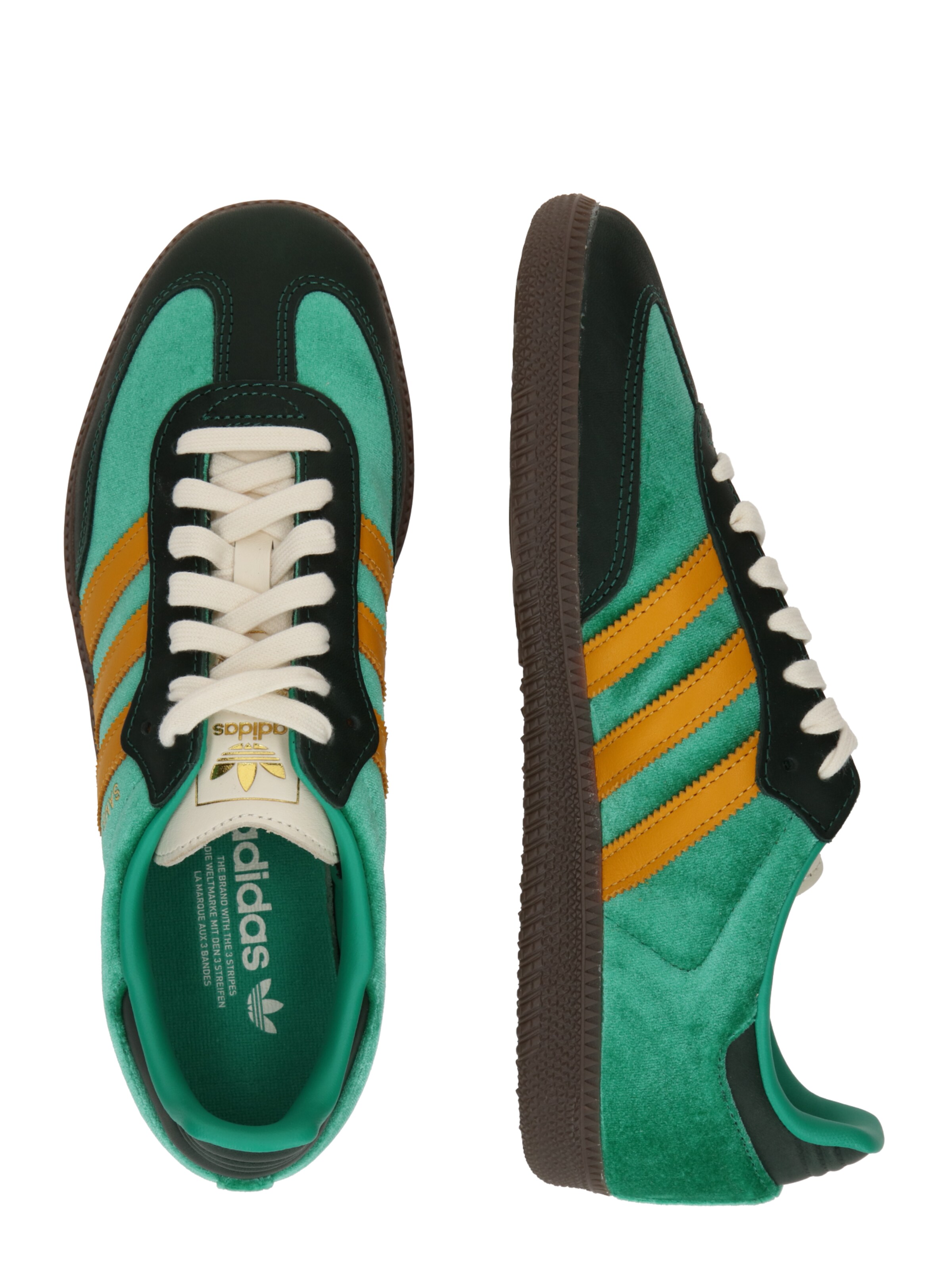 ADIDAS ORIGINALS Tenisky 'SAMBA' – zelená