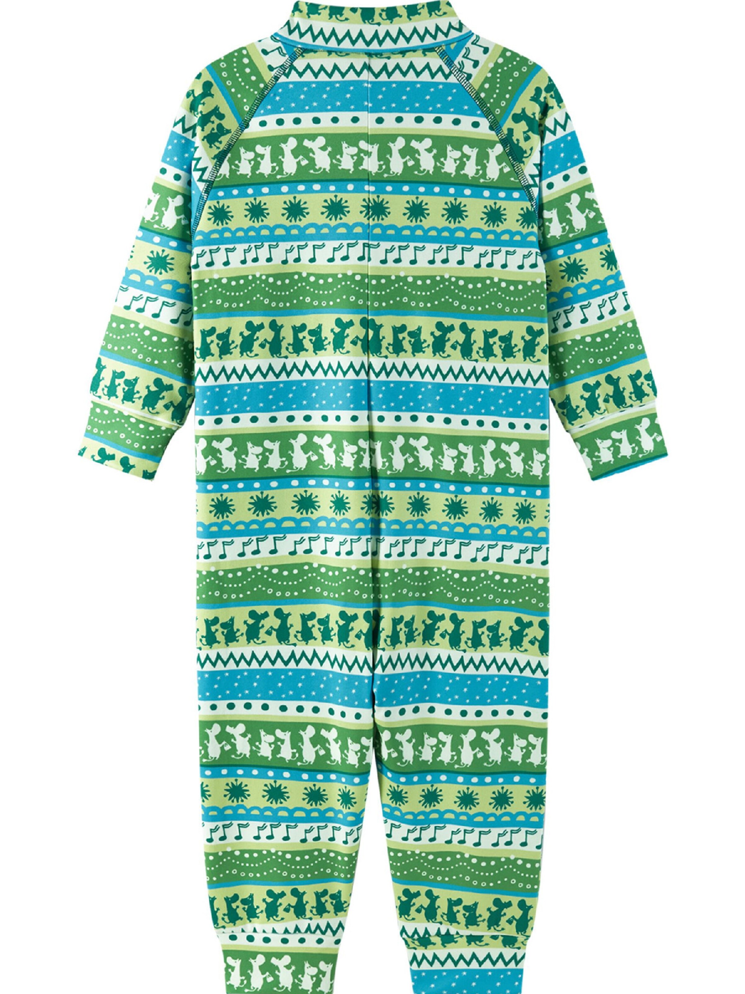 Reima Overall 'Moomin Tarhaan' in Green