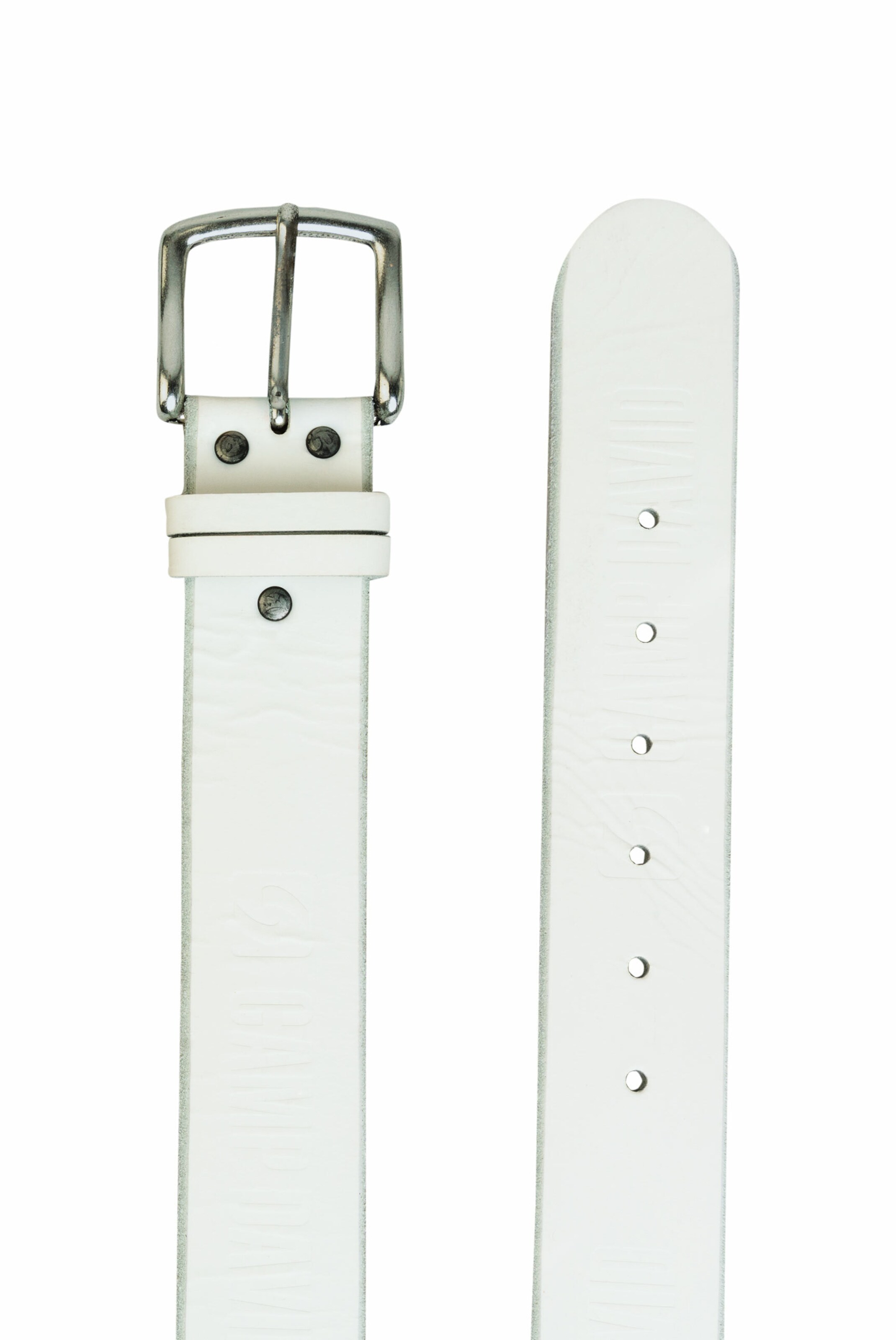 CAMP DAVID Gürtel in Weiß