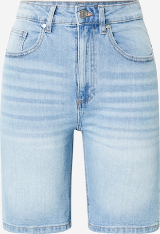 SISTERS POINT Regular Jeans 'OWI-SHO' in Blauw: voorkant