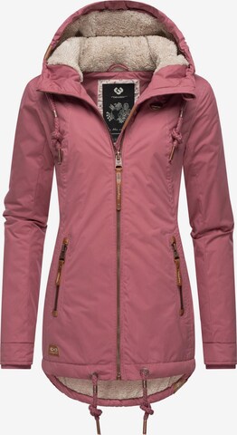 Ragwear Performance Jacket 'Zuzka' in Pink: front