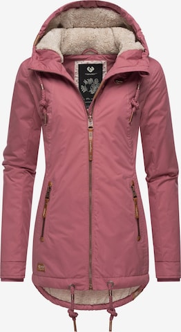 Ragwear Jacke 'Zuzka' in Pink: predná strana