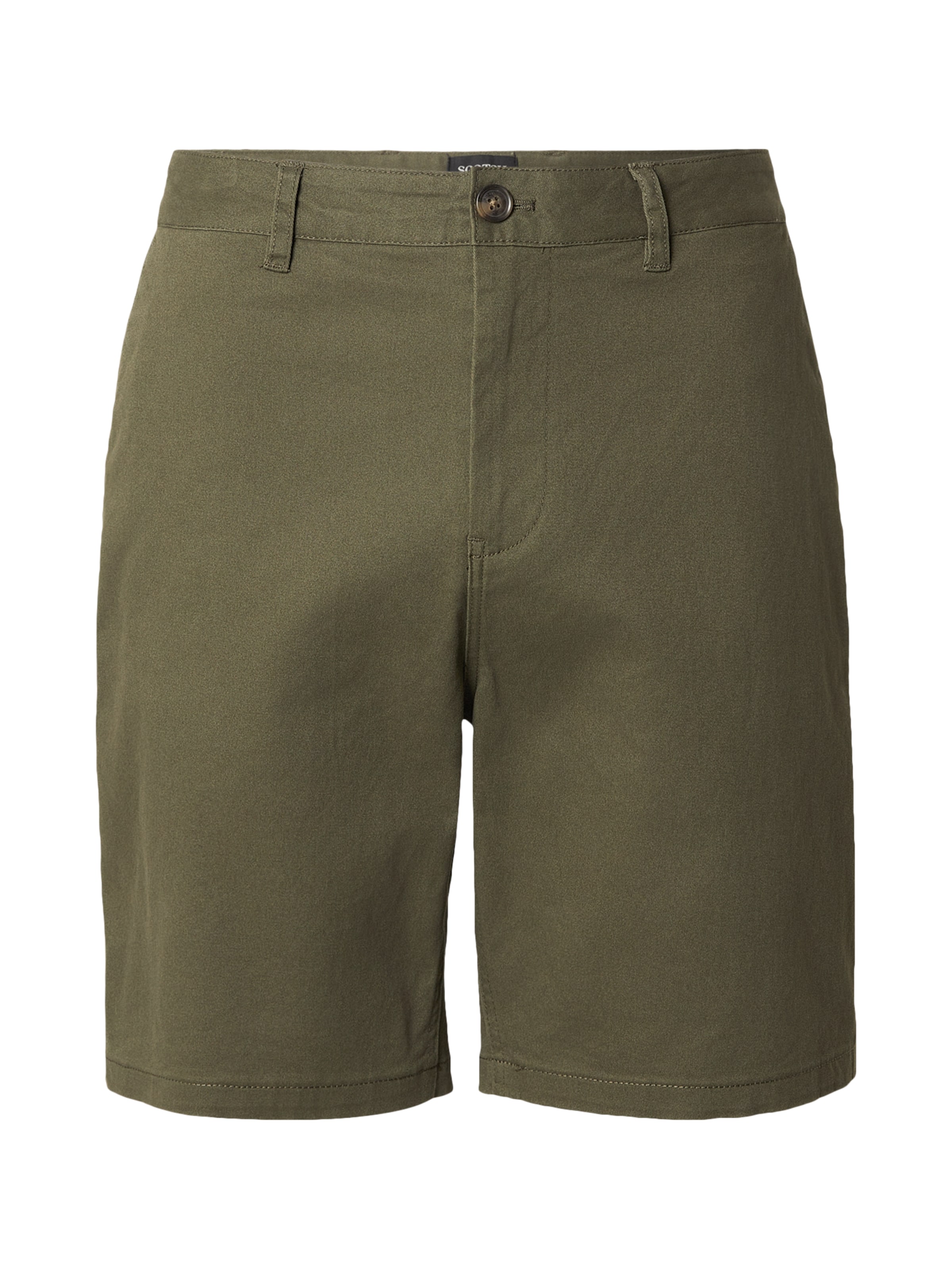 SCOTCH & SODA Chino 'Stuart' in de kleur Kaki, Productweergave