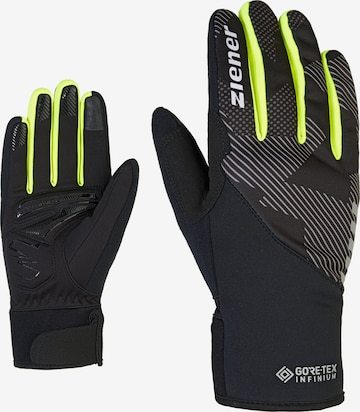 ZIENER Athletic Gloves 'DAGUR GTX' in Black: front