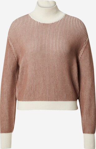 ABOUT YOU x Toni Garrn Pullover 'Alena' in Beige: predná strana