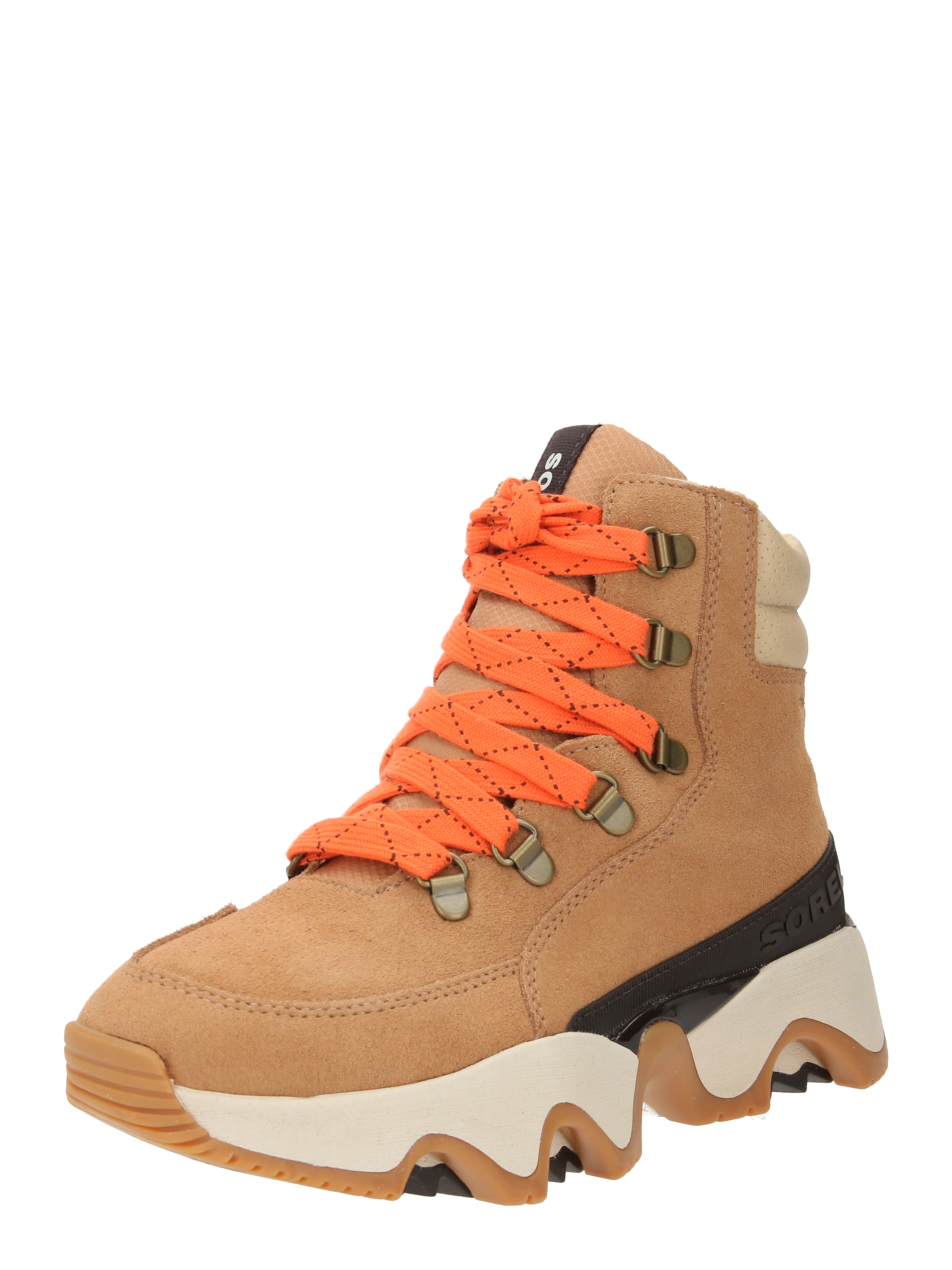 SOREL Schnürstiefelette 'Kinetic Impact Conquest' in Braun: Vorderseite