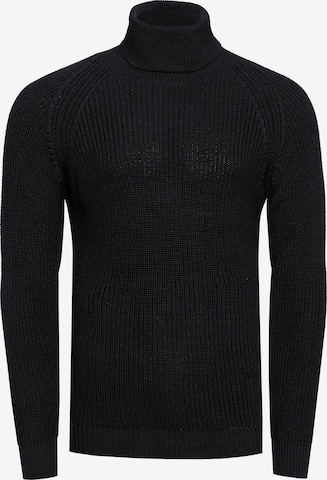 Rusty Neal Sweater in Black: front