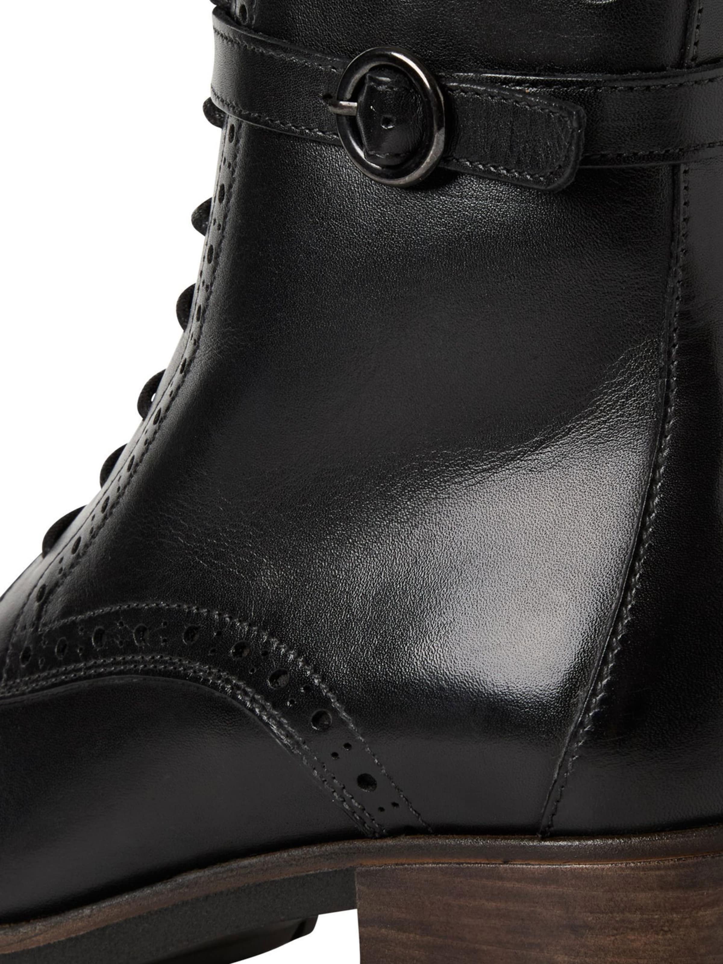 Bottines à lacets Tamaris en noir