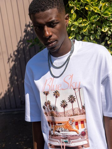 BLUE SKY INN Shirt 'Tiger' in White