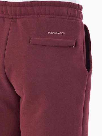 Organication Tapered Pants in Red