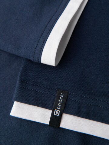 T-Shirt Ombre en bleu