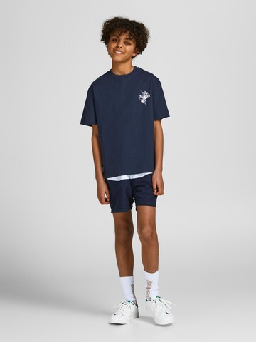 Jack & Jones Junior T-Shirt 'Flows' in Blau