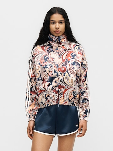 Geacă de primăvară-toamnă 'Liberty London Firebird' de la ADIDAS ORIGINALS pe albastru: față