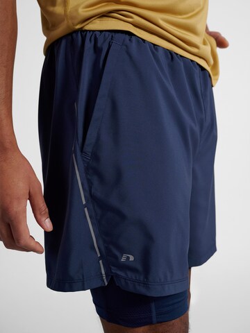 Regular Pantalon de sport Newline en bleu