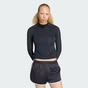 ADIDAS ORIGINALS - Camiseta 'Adiluna Season 2 x Jennie' en negro: frente