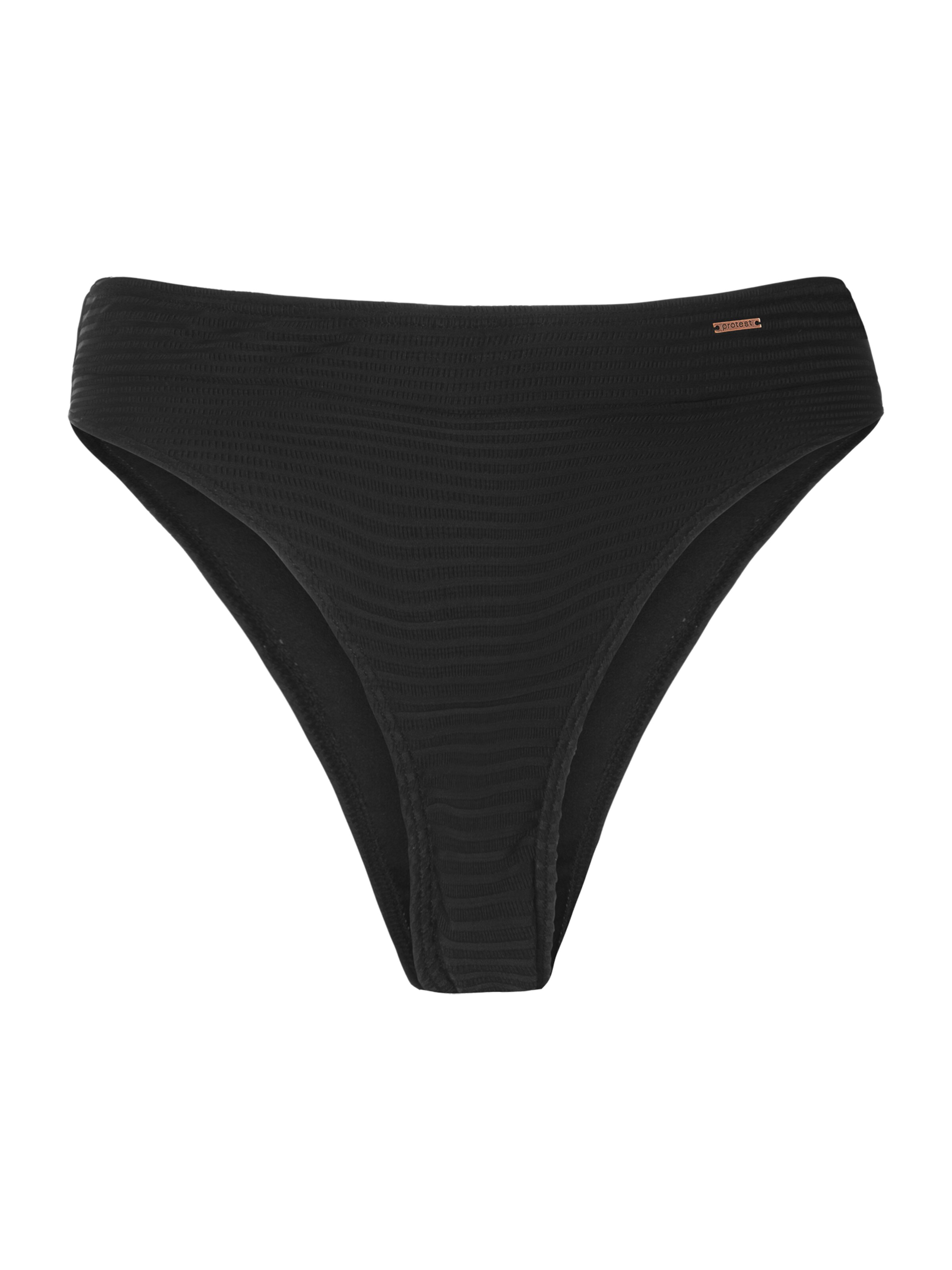 PROTEST Spodní díl plavek 'SAMAE' – černá: přední strana