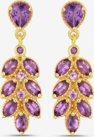 Boucles d'oreilles Rafaela Donata en or : devant