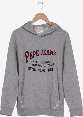 Pepe Jeans Sweatshirt & Zip-Up Hoodie in M in Grey: front