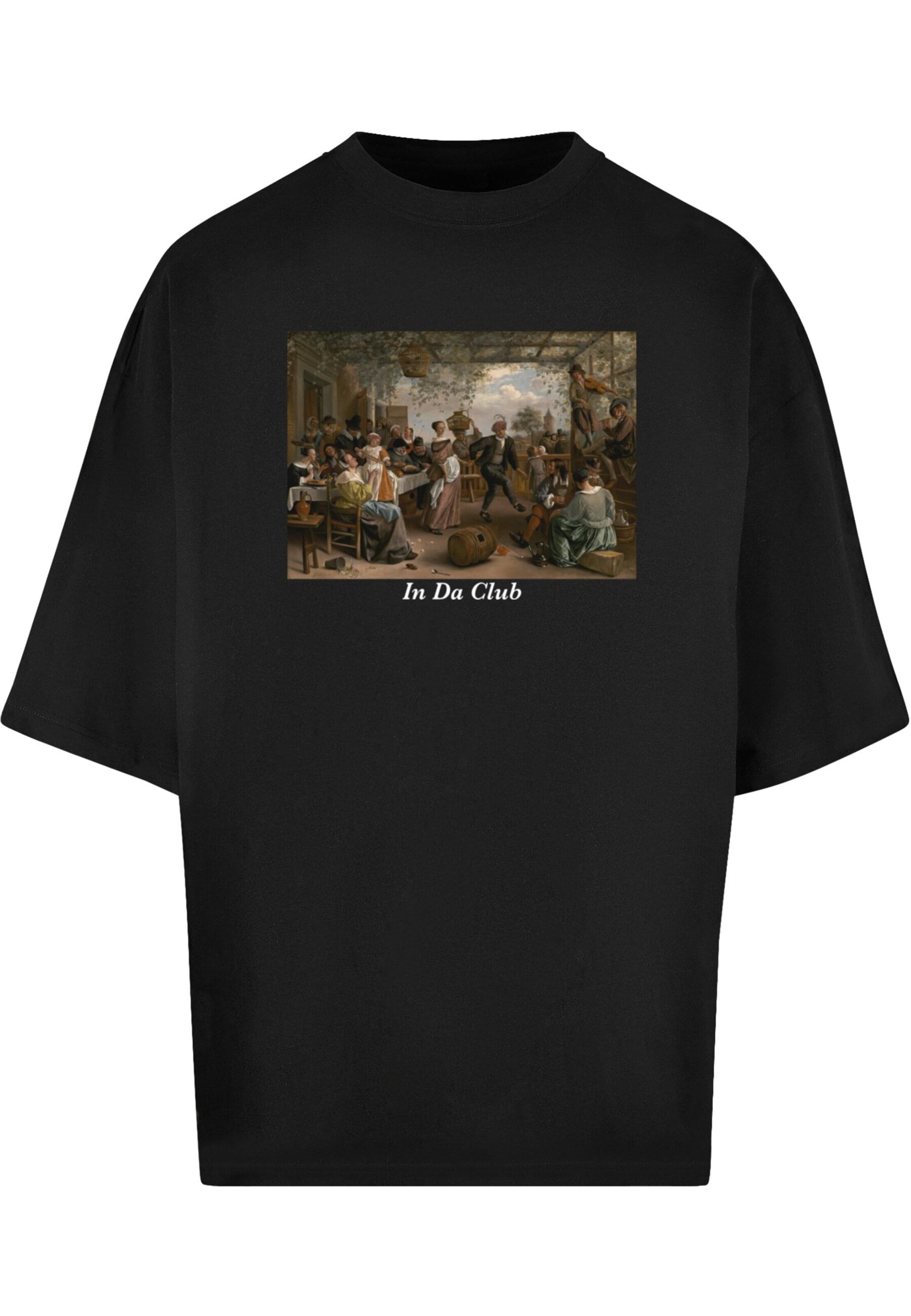 Mister Tee Shirt 'Club New' in Zwart: voorkant