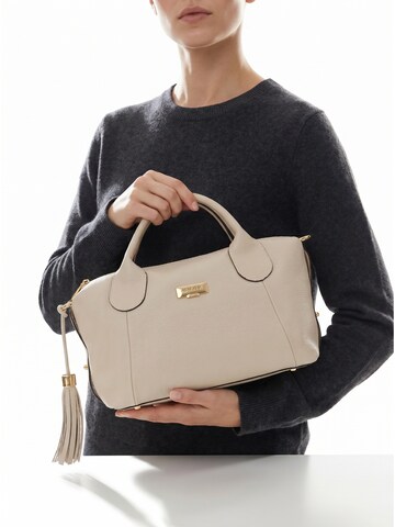 Borsa a mano 'Borsa a Mano Donna Pelle Vacchetta 100% - Modello Lucca Baldinini' di Baldinini Trend in beige