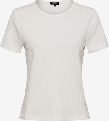 Marie Lund Strickshirt in Weiß: Vorderseite