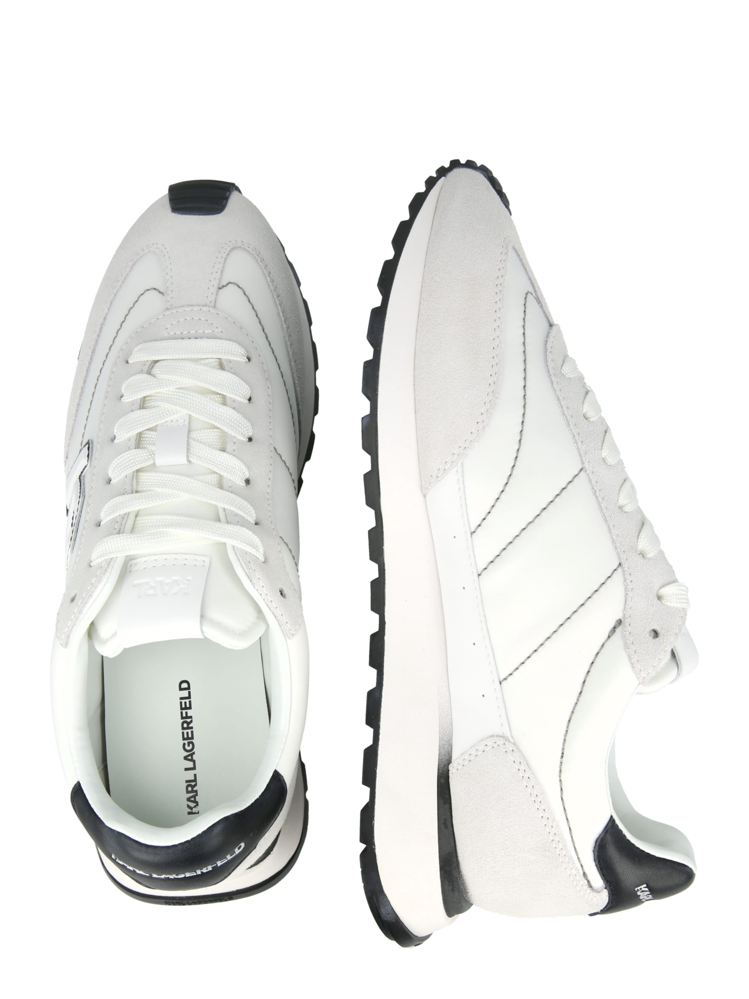 Karl Lagerfeld Tenisky 'KAIRO' – bílá: boční strana