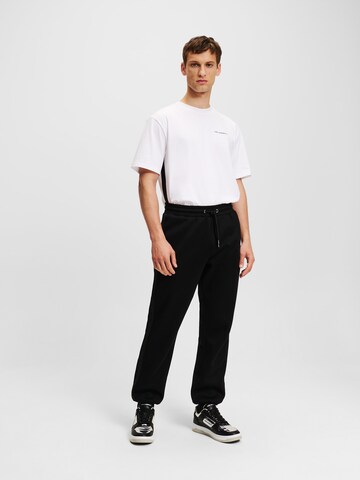 Karl Lagerfeld - Tapered Calças em preto