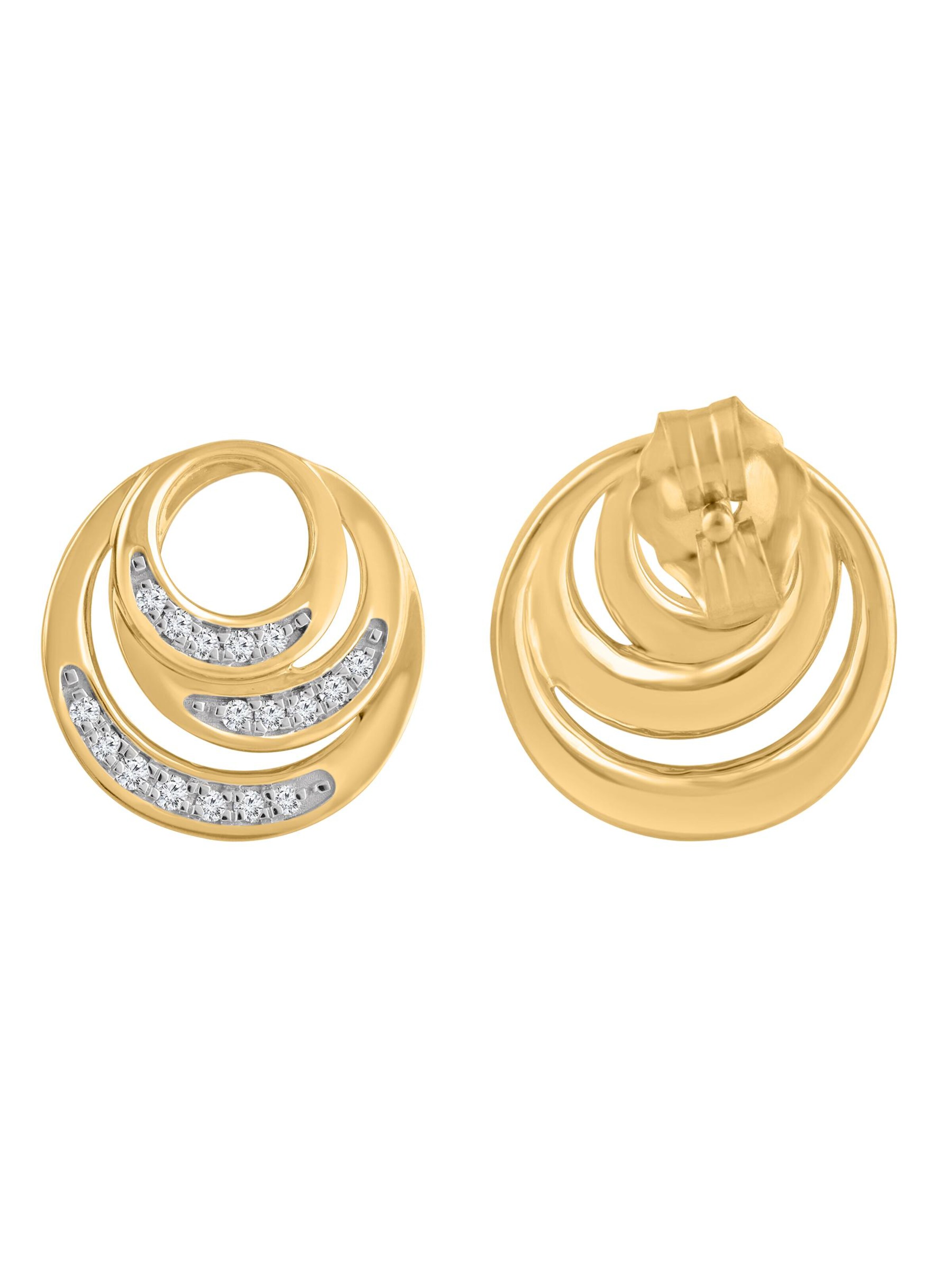 Diamant Exquis Earrings in Gold