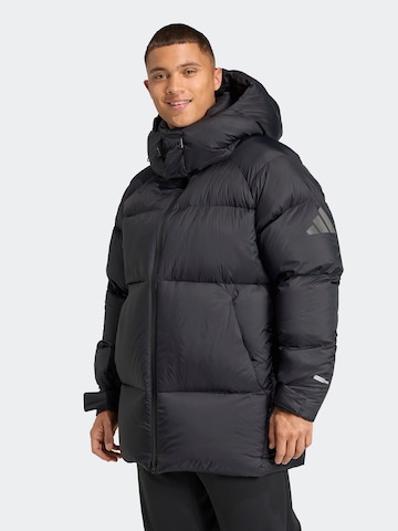 ADIDAS SPORTSWEAR Športna jakna 'MYSHELTER' | črna barva: sprednja stran