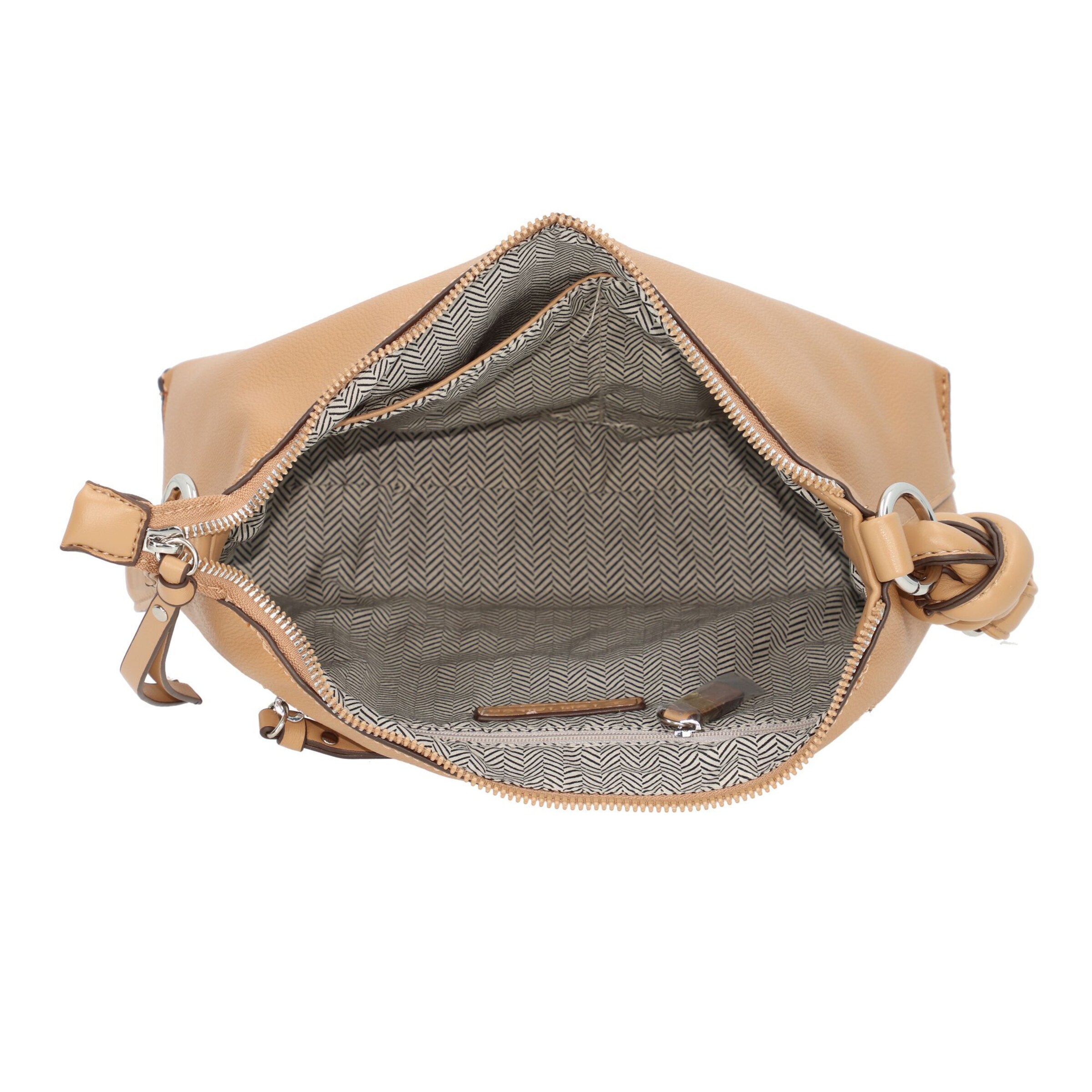 TOM TAILOR Crossbody bag 'Hannah' in Brown