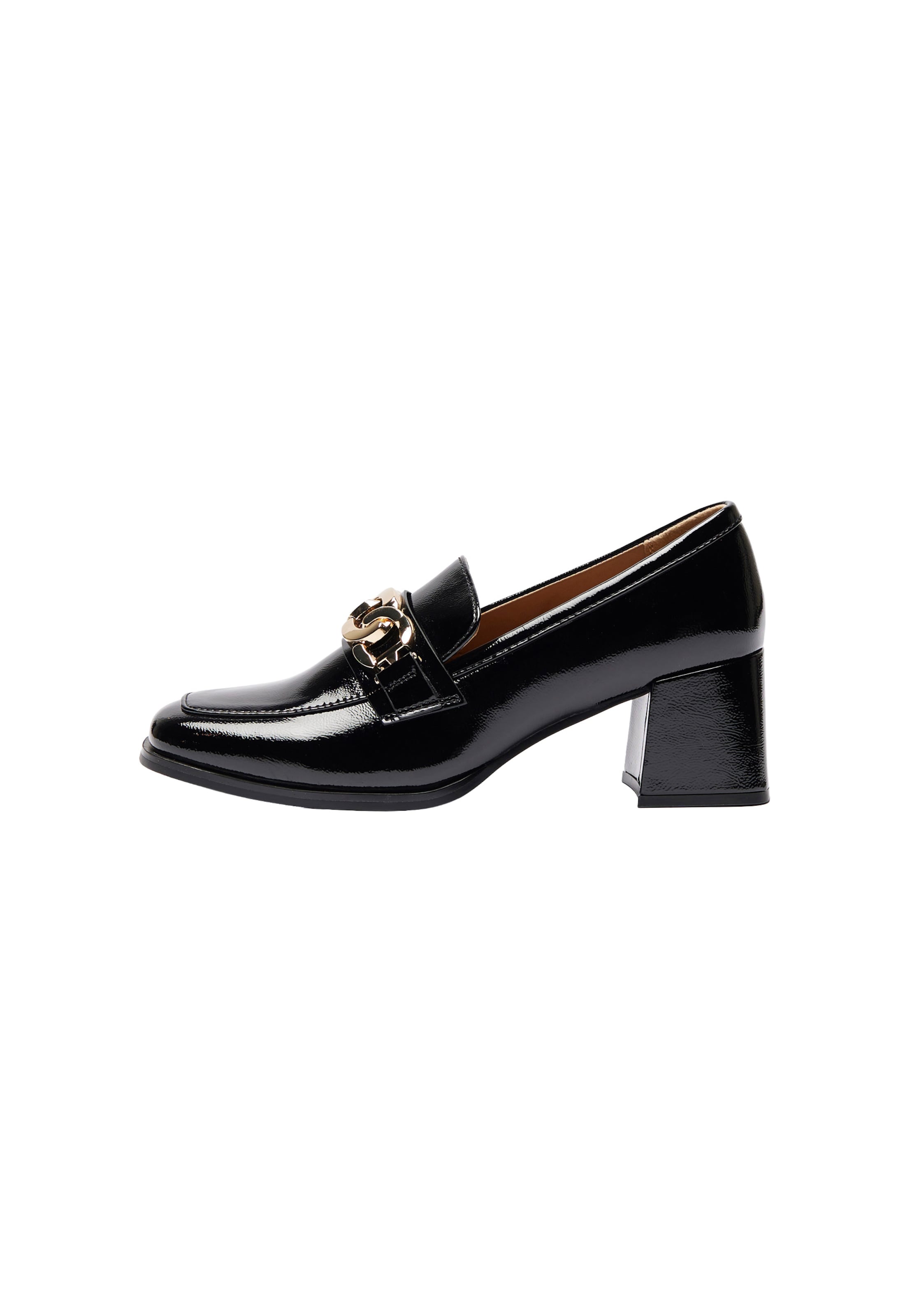 Anna Field - Sapatos com cunha frontal em preto: frente