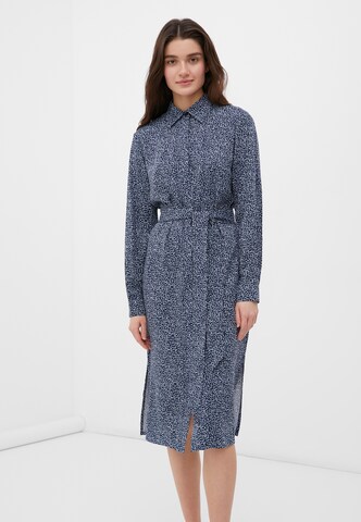 Finn Flare Blousejurk 'Classic' in Blauw: voorkant