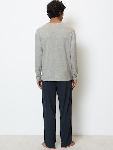 Marc O'Polo Pajamas long 'Mix & Match' in Grey