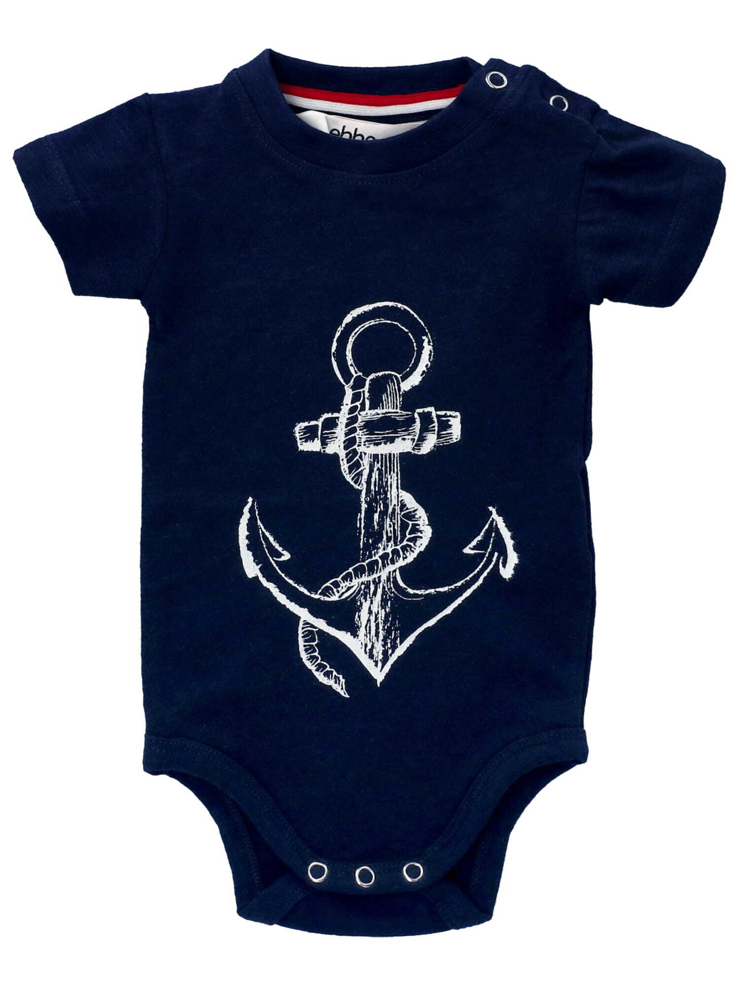 Ebbe Romper/Bodysuit in Blue: front