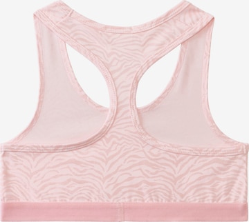 LASCANA Underkläderset ' Zebra' i rosa