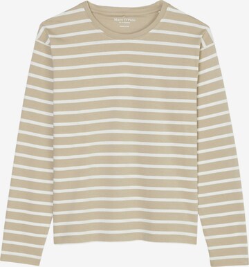 Marc O'Polo Sweatshirt in Beige: voorkant